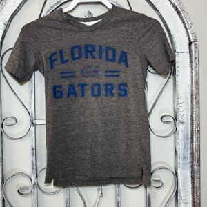 Florida Gators Kids Heather Gray V-neck T-Shirt #1577